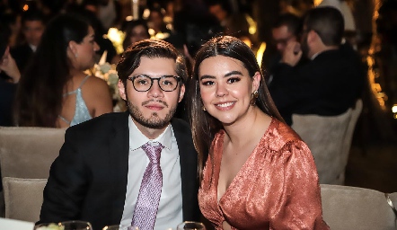  Juan Pablo Martínez e Isabela Motilla.