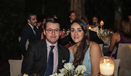  Gustavo Rodríguez y Scarlett Garelli.
