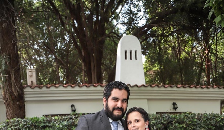  Rodrigo Poumian y Ana Paty Meade.