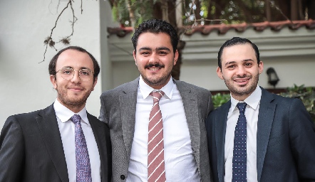  Sergio, Gunnar y Mauricio.