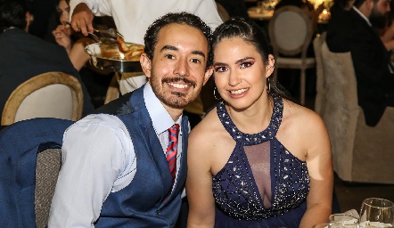  Arturo Pérez y Elizabeth López.