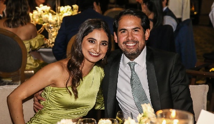  Samira Romo y Rafael Araiza.