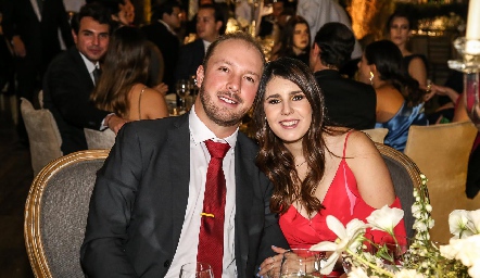  Armando de la Parra y María José Raymond.