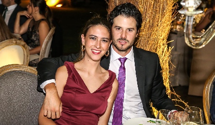  Elena Pelayo y Claudio Meade.