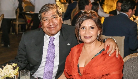  René Díaz  y Tita Ruiz.