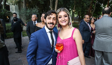  Fernando Díaz y Paulina Dibildox.