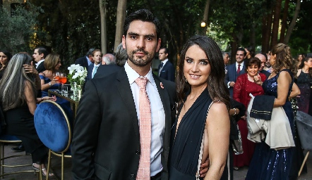  Héctor D’Argence y Cecilia  Desouches.