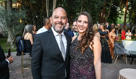  Salvador del Río y Selene Gaviño.