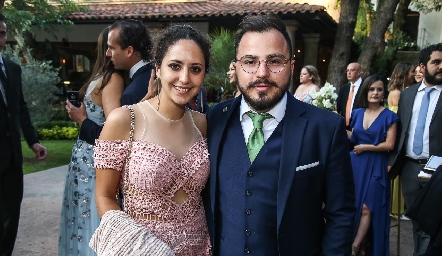  Paulina Silos y Francisco Cadena.