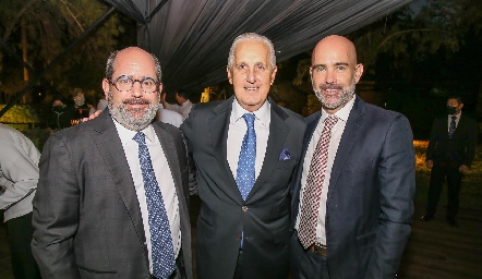  José Mario de la Garza, Eduardo Arrangoiz y Polo de la Garza.