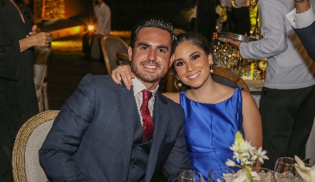  Héctor Parra y Sofía Balbontín.