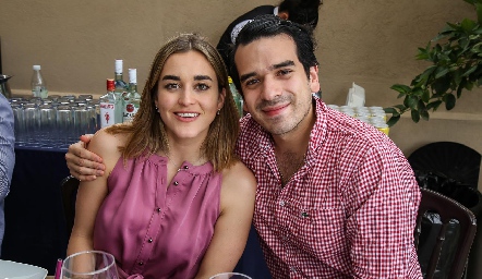  Pamela Rubio y Sebastián Viesca.