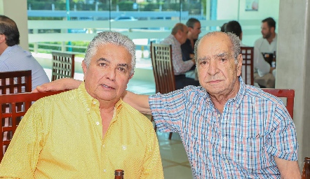 Joel Gómez y Dámaso Güemes.