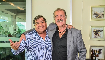 René Díaz y Marco Antonio Güemes.