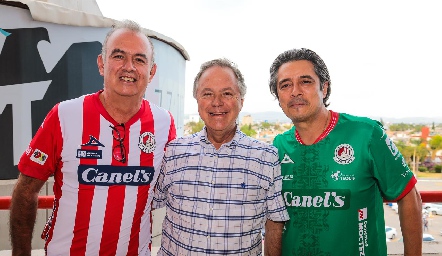  Gerardo Zermeño, Jorge Meade y Carlos Mier.