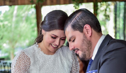 Boda Civil de Ana Cecilia Ortiz y Alejandro Rodríguez.