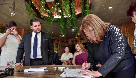 Boda Civil de Ana Cecilia Ortiz y Alejandro Rodríguez.
