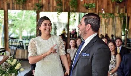 Boda Civil de Ana Cecilia Ortiz y Alejandro Rodríguez.