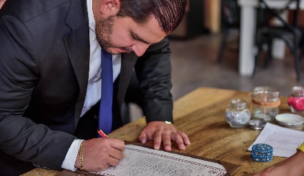 Boda Civil de Ana Cecilia Ortiz y Alejandro Rodríguez.