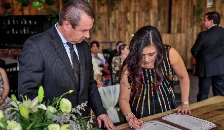 .Boda Civil de Ana Cecilia Ortiz y Alejandro Rodríguez