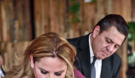 Boda Civil de Ana Cecilia Ortiz y Alejandro Rodríguez.