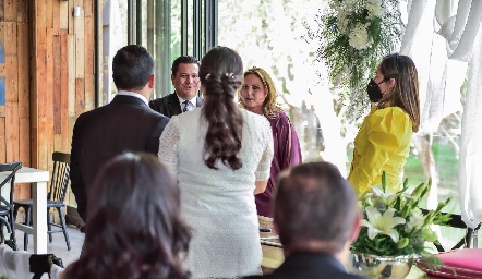 Boda Civil de Ana Cecilia Ortiz y Alejandro Rodríguez.