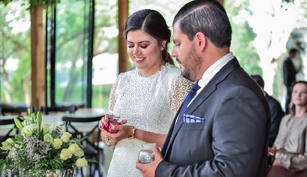 Boda Civil de Ana Cecilia Ortiz y Alejandro Rodríguez.