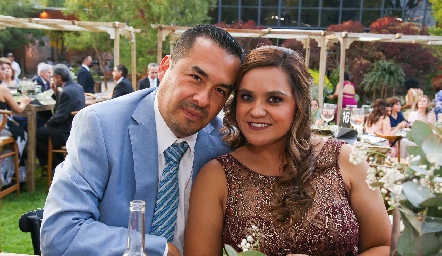  Guillermo Martínez y Adriana Carrillo.