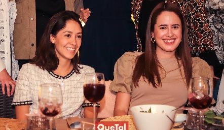 Paola Díaz y Sofía Llamas.