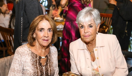  Blanca María Valle y Patricia del Peral.