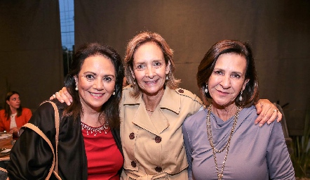  Lorena Guerra, Caridad Rangel e Irma Lozano.