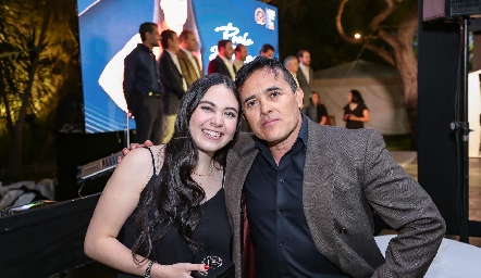  Alexa Chalita y Rubén Leija.
