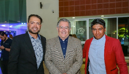  Eric de la Paz, Mario Noriega y Luis Montoya.
