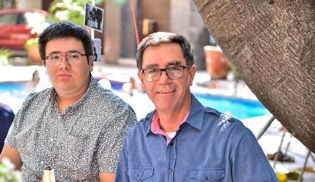  Mauro Santiago y Jorge González.