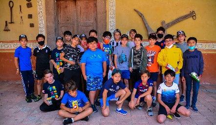 Campamento de cumple de Mauricio Sarquis.