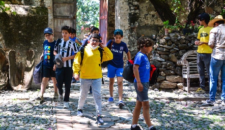 Campamento de cumple de Mauricio Sarquis.