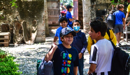 Campamento de cumple de Mauricio Sarquis.