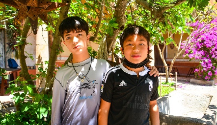  Rubén Pérez y Andrés Felipe.