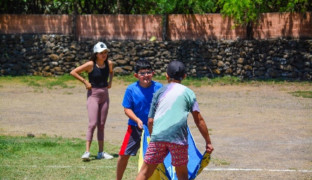 Campamento de cumple de Mauricio Sarquis.