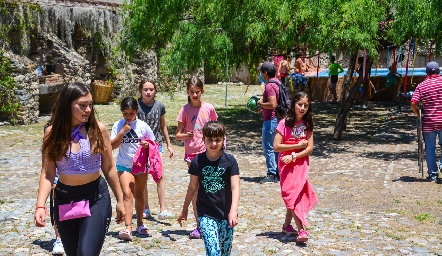 Campamento de cumple de Mauricio Sarquis.