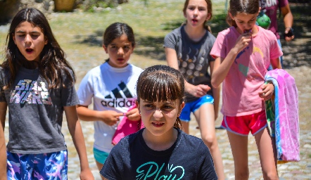 Campamento de cumple de Mauricio Sarquis.