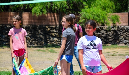 Campamento de cumple de Mauricio Sarquis.