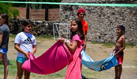 Campamento de cumple de Mauricio Sarquis.