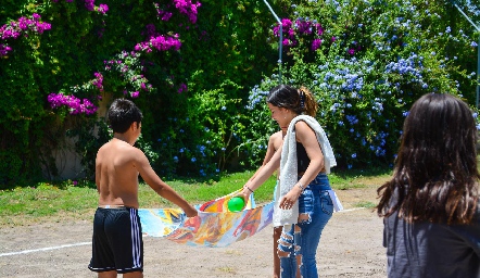 Campamento de cumple de Mauricio Sarquis.