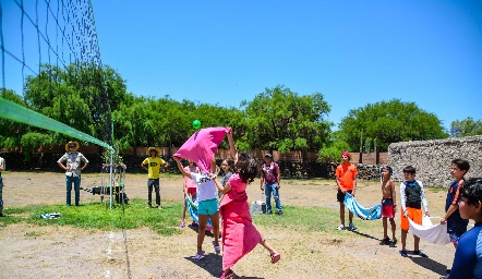 Campamento de cumple de Mauricio Sarquis.