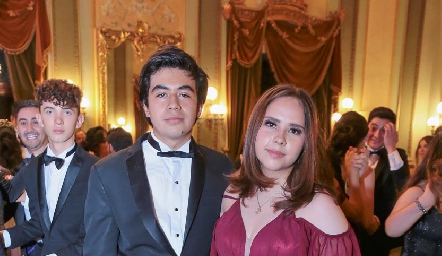  Sebastián Ramírez y Victoria Zapata.