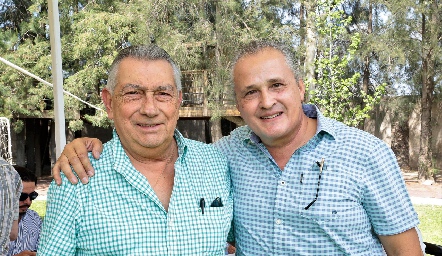  Armando Viramontes y Carlos Brueggeroff.