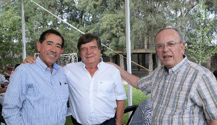  Félix Bocard, Roberto Mercado y Manuel Aranda.