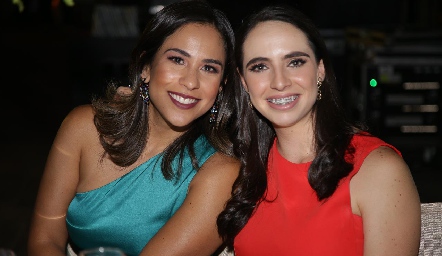  Estefanía Reverte y Marcela Ortiz.