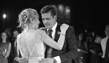 Boda de Héctor Rueda y Ana María Hernández.